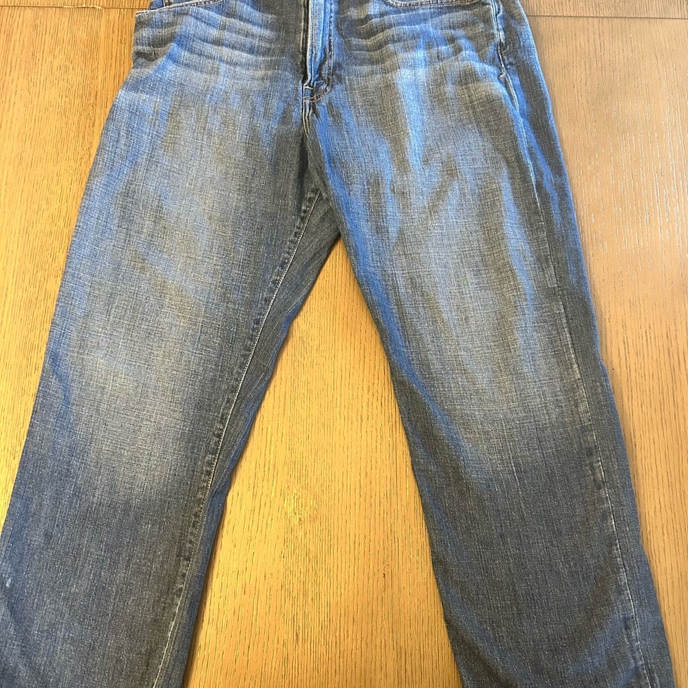 Lucky Brand 329 Classic Straight Jeans Mens 36x30 Medium Wash Stretch